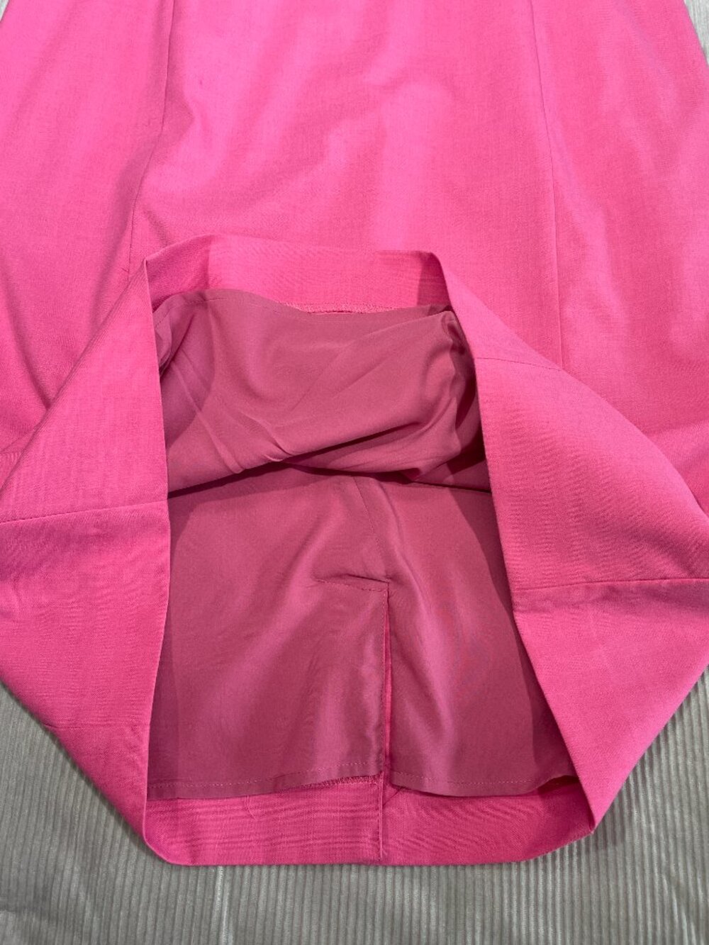 Banana Republic Pink Midi Sheath Dress 14 Spring Wedding Guest Cocktail Party - Picture 5 of 12